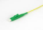 Multi Mode ST Fiber Optic Pigtail UPC APC Corning Fiber With Yellow Color