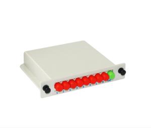 Wholesale ABS Material Fiber Optic Cassette Low Insertion Loss With White Color from china suppliers