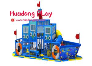 Wholesale Soft Indoor Playground Equipment , Kids Play Pirate Ship Rotational Moulding from china suppliers