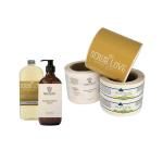 Waterproof Cosmetic Sticker Labels embossing For Beauty Products