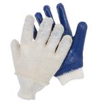 Fully Coated Blue Nitrile Chemical Resistant Gloves Customized Thermal Work