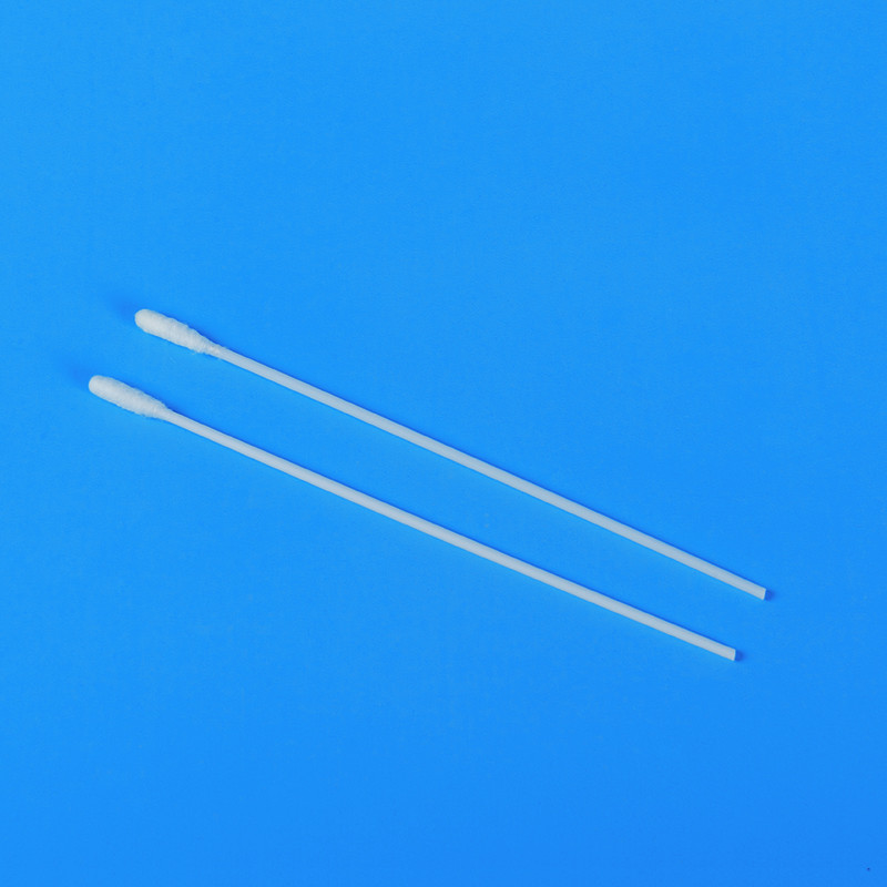 HCY ODM Spun Fiber Rayon Tipped Swab Medical Sterile Cotton Buds
