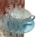 Patterned Glass Technique Clear Moru Glass Decoration 2100X2440mm Size 3mm-12mm