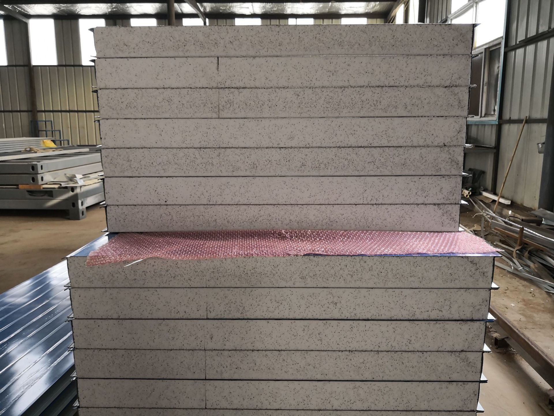 Color Steel EPS Sandwich Panel Insulated Metal Roof Panels OEM