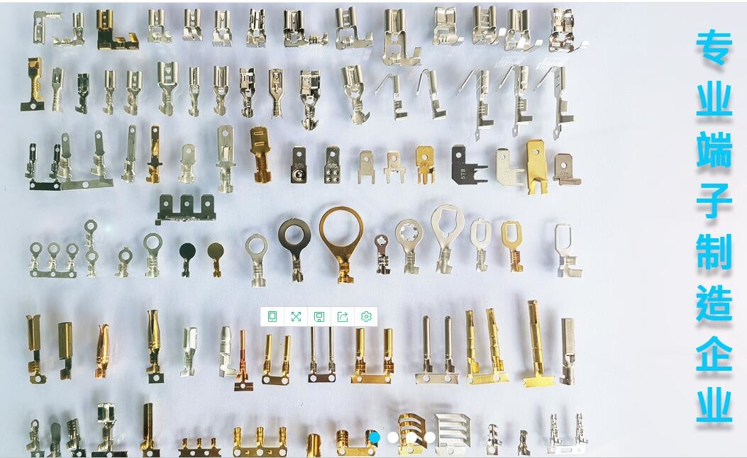 Straight 187 Terminal Connector Electroplated Tin Crimping Connectors And Terminals