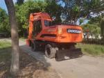 Easy Maintenance DH210 Wheeled Used Doosan Excavator 21 Ton Digger