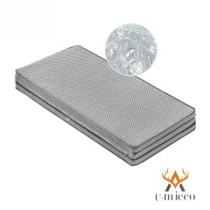 Wholesale White Air Fiber Portable Folding Mattress POE Washable Topper from china suppliers