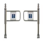 Hand Push 12V Relay SUS316 Swing Barrier Turnstile