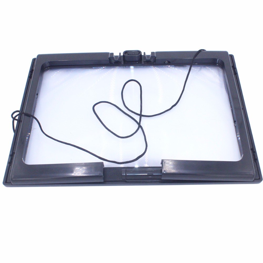 3X Desk Folding Magnifying Glass for Reading Sewing Knitting