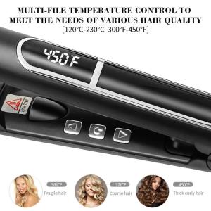 Wholesale Infrared Hair Straightener Tourmaline Plate MCH Dual Voltage 1 Inch Flat Iron from china suppliers