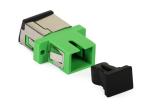 Colorful SC Fiber Adapter , High Precision Single Mode Fiber Adapter