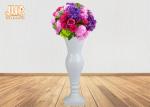 White Fiberglass Floor Vases Homewares Decorative Items Wedding Centerpiece