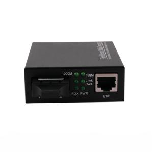 Wholesale Gigabit Ethernet Industrial SFP POE Media Converter from china suppliers