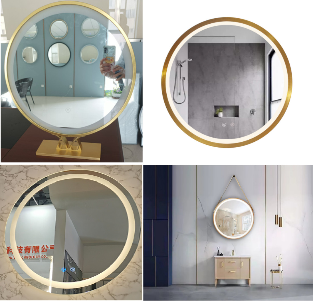 Wall Mounted LED Mirror Light 700X900mm 600X800mm For Bathroom