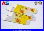 Cardboard Storage 10ml Vial Boxes For Glass Hologram Medicine Bottles , ISO9001
