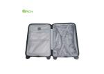ABS+PC Hard Sided Luggage with Front Pocket and Spinner Wheels