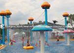 OEM Spray Park Equipment, Fiberglass Cane Spray Aqua Play Water Spraygrounds for