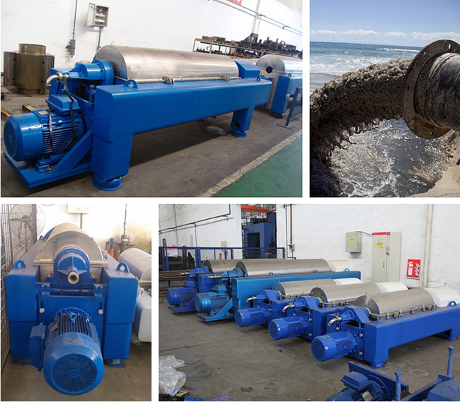 Liquid Liquid Solid Separator - Centrifuge Decanter With 3 Phase , Tricanter