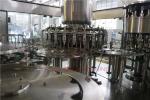 3 In 1 Glass Bottle Soda Filling Machine / Automatic Bottle Filling Equipment