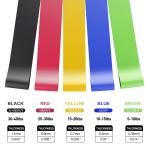 Workout Simplify Stretching Loop Exercise Strap Yoga Training Fitness Rubber