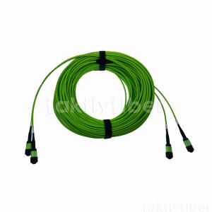 Wholesale 24 Cores Om5 Mpo Mtp Fiber Optic Cable 0.35db Low Loss For High Speed Networking from china suppliers