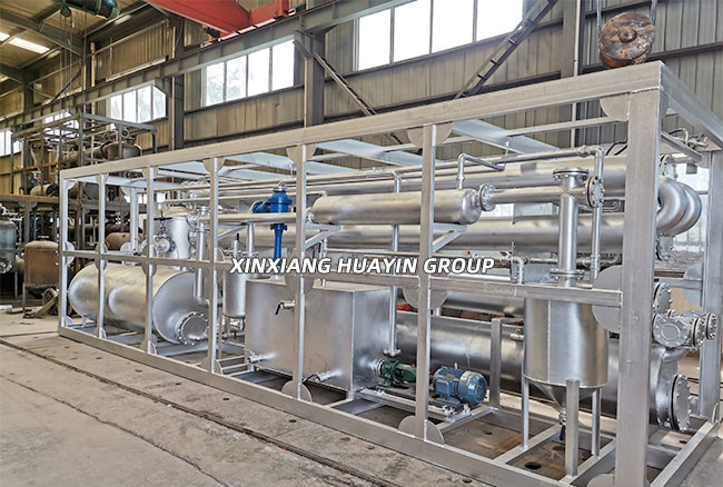 CE Plastic To Diesel Machine 15 Tons Free Pollution