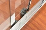 900x900x1900mm corner entry shower