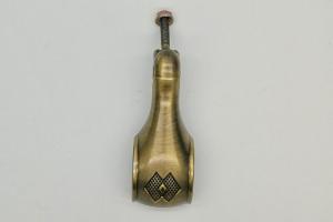 Wholesale High Polished Casket Hardware ZA02 Zamak Material Antique Brass Color from china suppliers
