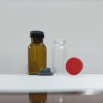 Transparent Borosilicate Glass Oral Liquid Bottle 1ml Mini Glass Bottle