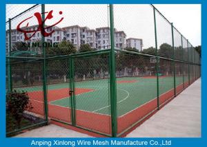 Wholesale Beautiful 6 Foot Chain Link Fence For Garden / Courtyard / Park / Road Side from china suppliers