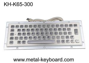 Wholesale IK10 USB 65Keys Industrial Panel Mount Keyboard 0.5mm Travel from china suppliers