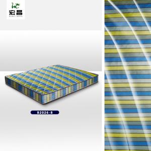 Wholesale Colorful Striped 90gsm mattress covering fabric Polyester Textile Material from china suppliers