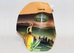 Food Grade Plastic Shaped Pouch 3 Side Heat Seal High Barrier Capacity