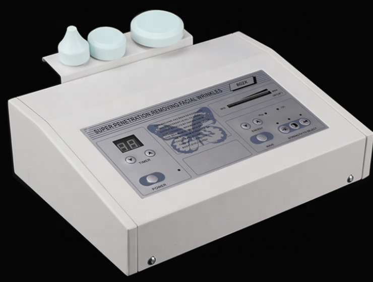 Portable Spa Skin Care Device 3 Probes Ultrasonic Facial Massager Beauty Machine