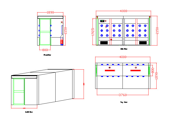 S SERIES Personnel Entry Cleanroom Air Shower With 22-25m/S Wind Speed
