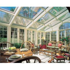 Wholesale Thermal Insulation Villa Greenhouse Ultraviolet Protection Conservatory Rooms Sunrooms Tempered Glass Garage Door Sunroom Terrace from china suppliers