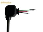 PVC Insulated Magnetic Ring AC Power Supply Harness 3C*18AWG XLPE 120mm UL94-V0