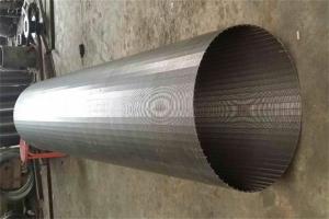 Wholesale 0.1mm Continuous Slot Screen 4m Length AISI 316 Johnson Well Screen from china suppliers