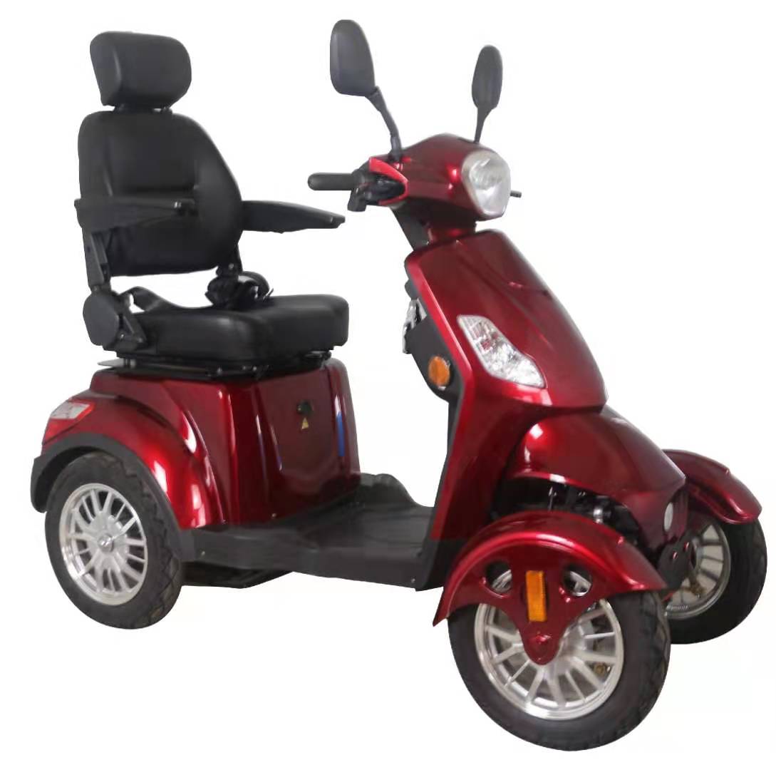 60V NO Foldable Electric 4 Wheel Mobility Scooters With EEC/COC Certificate 500W