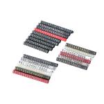 Counter Tag Display for Jewelry Retail Adjustable Plastic Combined Number Letter