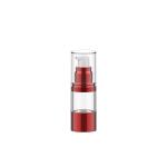 Vacuum bottle Cosmetic lotion bottle anodized vacuum bottle with large ring base
