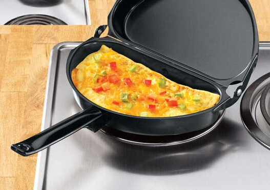 Breakfast Egg Skillet/Nonstick Folding Omelet Fry Pan