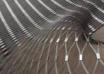 316 Rope Net Fence 35*35mm Opening Stainless Steel Wire Rope Mesh