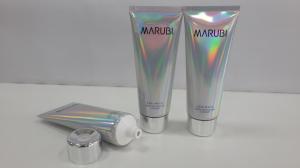 Wholesale Laser Film Material Laminated Cosmetic Packaging Tube With Electroplated Cap from china suppliers