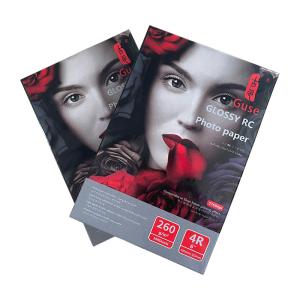 Wholesale RC Glossy Waterproof 4R Photo Paper , Glossy Photo Paper 6x4 260gsm from china suppliers