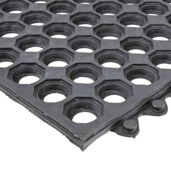 Drainable Rubber Honeycomb Mat Anti Slip Rubber Mats For Horse Solariums And