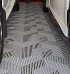 Ribbed Surface Workshop Floor Tiles 18mm Race Deck Garage Floor Tiles