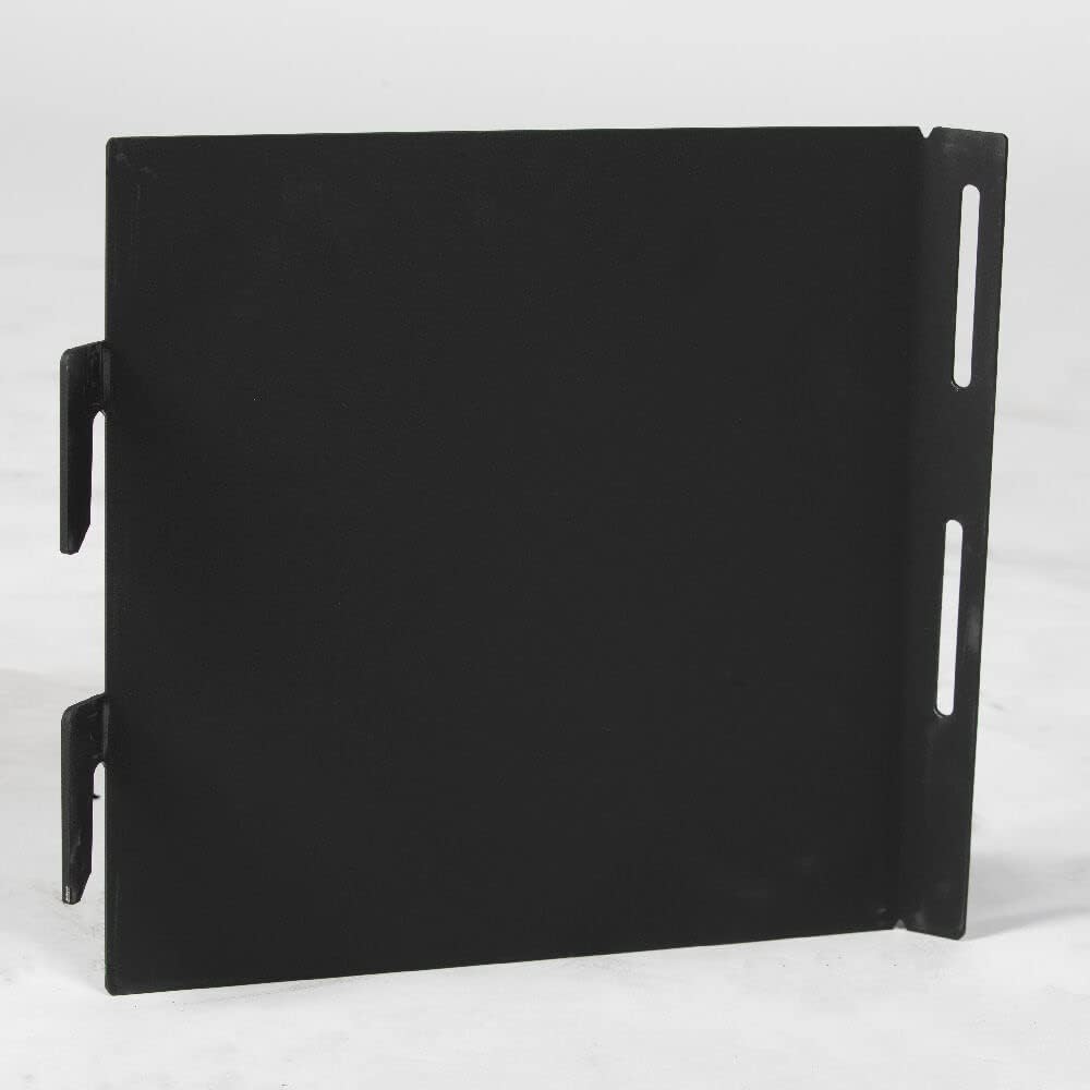 48in Square Fire Pit Ring High Carbon Steel Portable Collapsible Design Square Insert