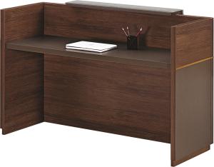 Wholesale BAILI 1.6M Office Reception Desks Melamine Wooden Reception Desk from china suppliers