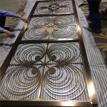 Wholesale Customized Decorative Stainless Steel Restaurant Screen Room Dividers
